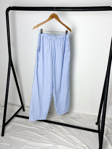 Stripe Pant - Blue and White